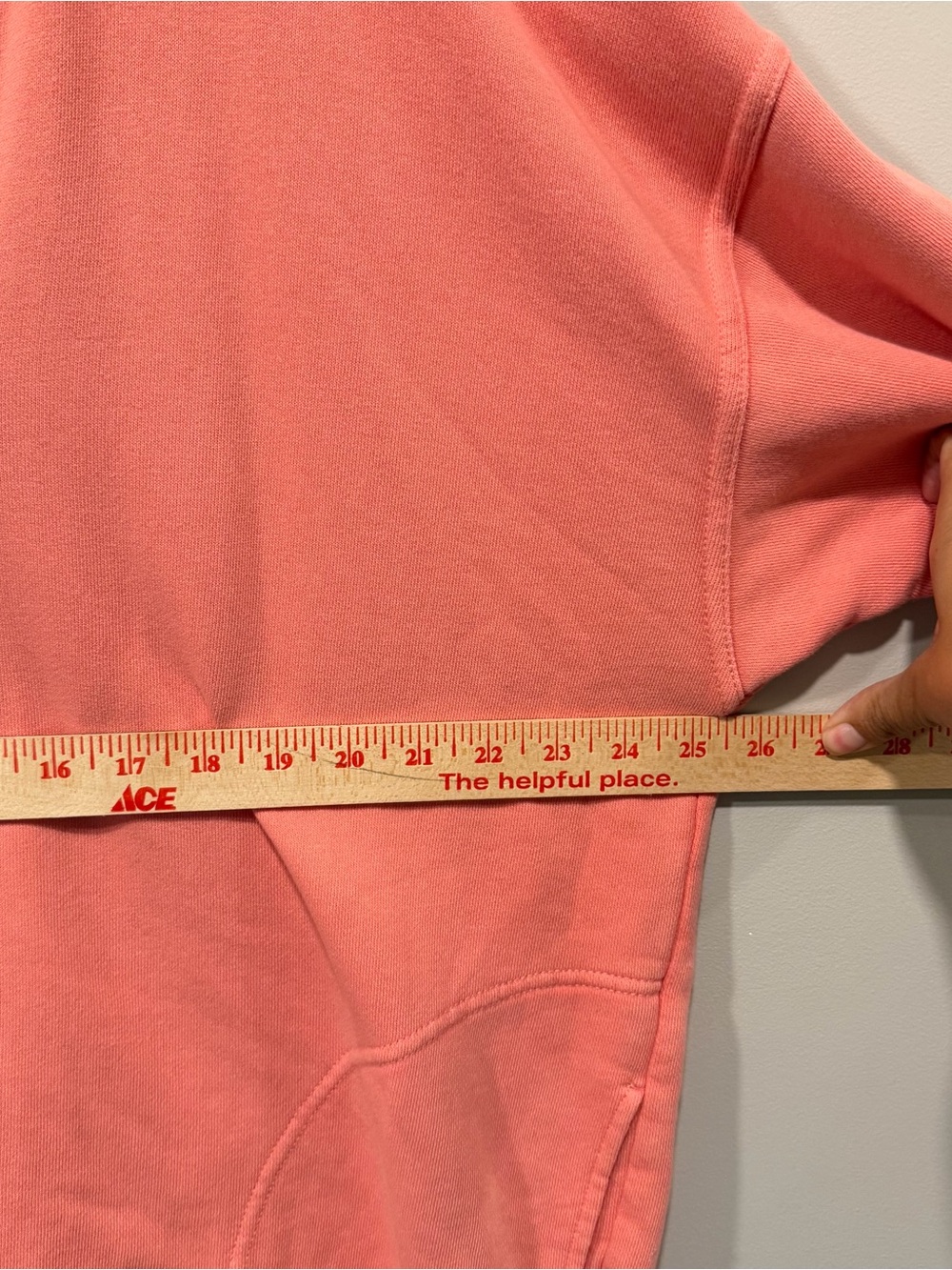 aerie Coral V-Neck Pullover Sweater size small - Picture 7 of 8